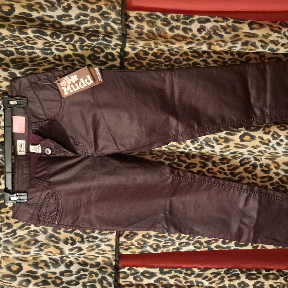 Fuax leather pants